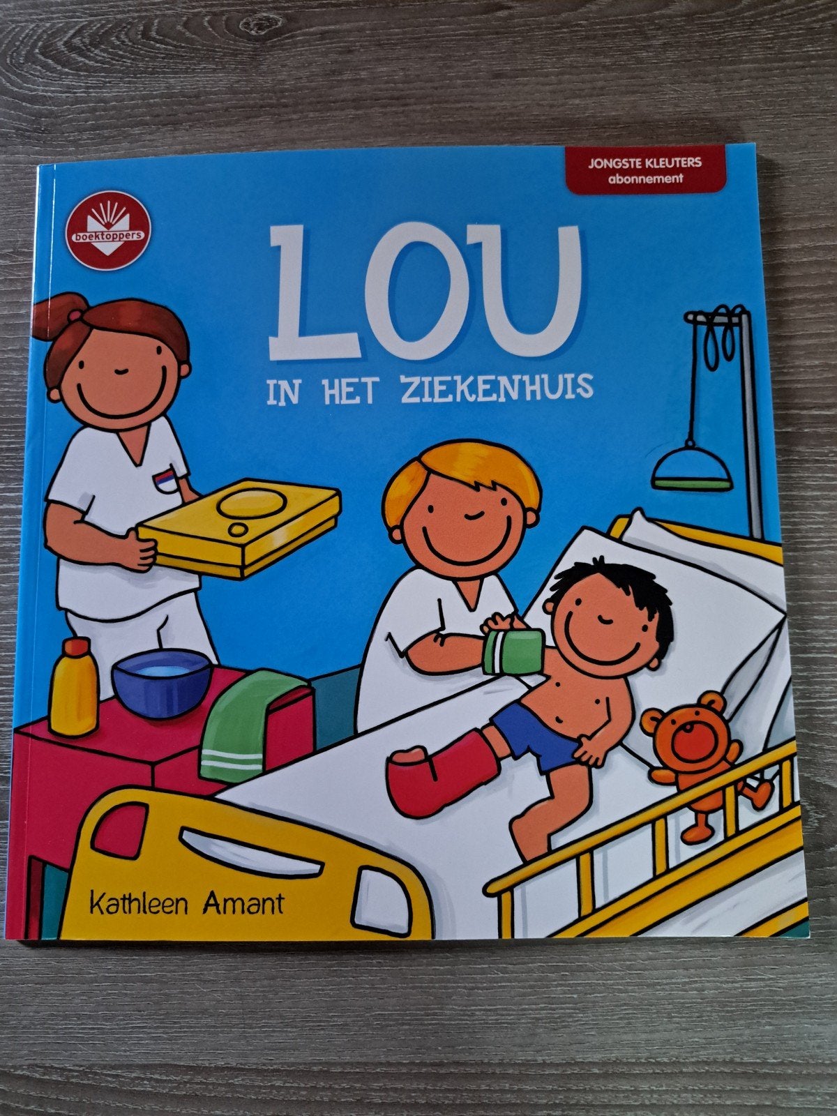 katleen Amant kleuterboek lou in het ziekenhuis, Enlèvement ou Envoi
