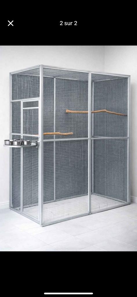 Aluminium volière alle afmetingen mogelijk, Ophalen, Nieuw, Aluminium