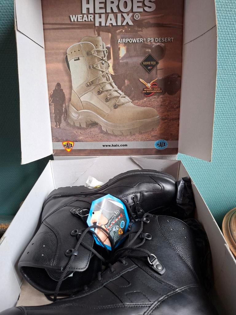 Nieuw tactical hoge battines legerbottines haix, Games en Spelcomputers, Spelcomputers | Overige Accessoires, Ophalen of Verzenden