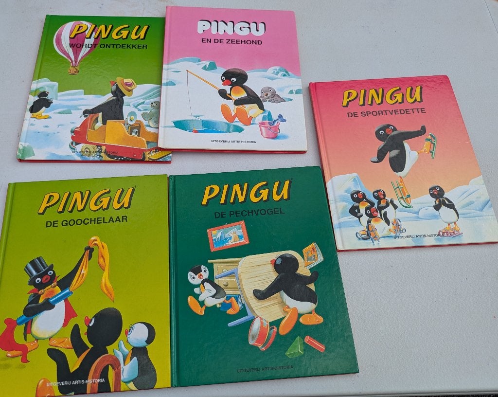 Pingu boeken, Boeken, Ophalen