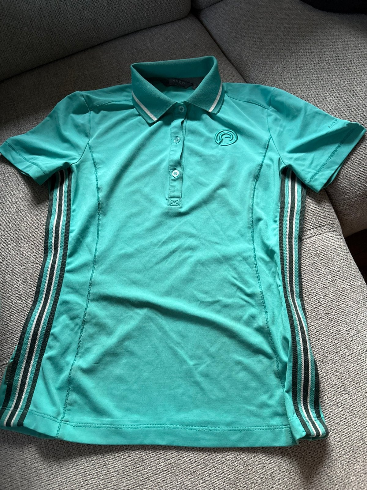 Paardrij t shirt, Dieren en Toebehoren, Paardrijkleding, Ophalen of Verzenden, Zo goed als nieuw, XS