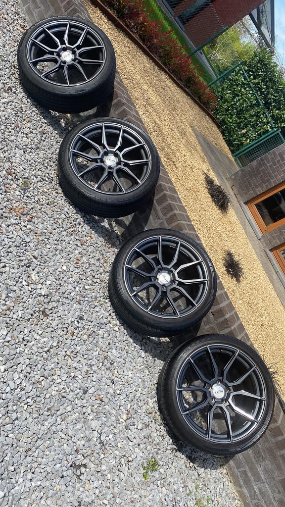 Dotz Misano Grey 19”, Auto-onderdelen, Banden en Velgen, Ophalen, 19 inch, Band(en)