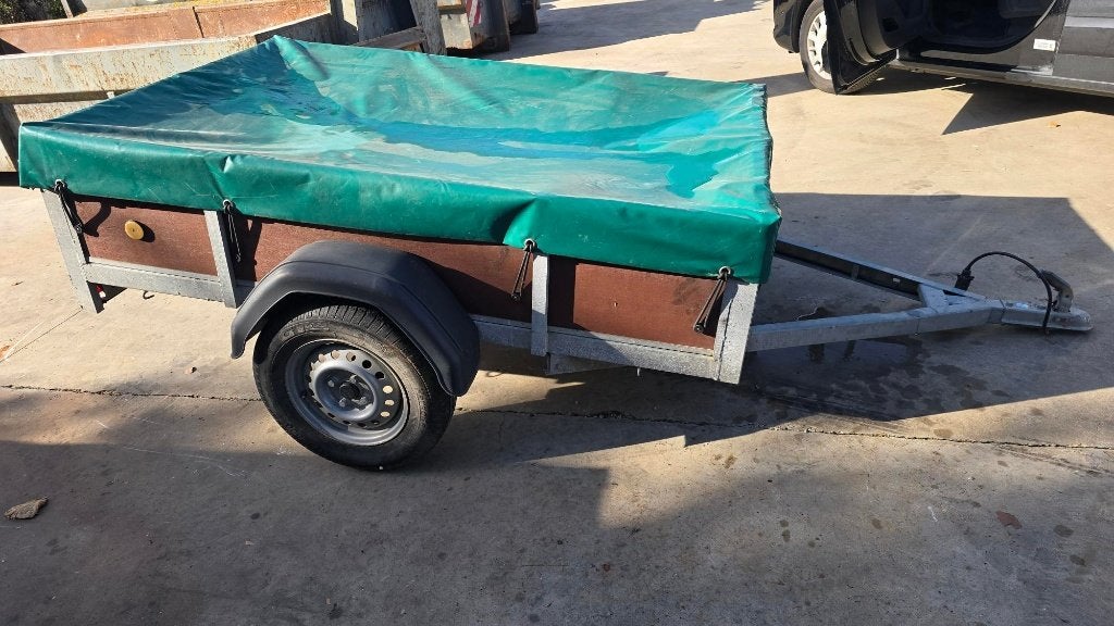 Aanhanger met bache, Enlèvement, Comme neuf