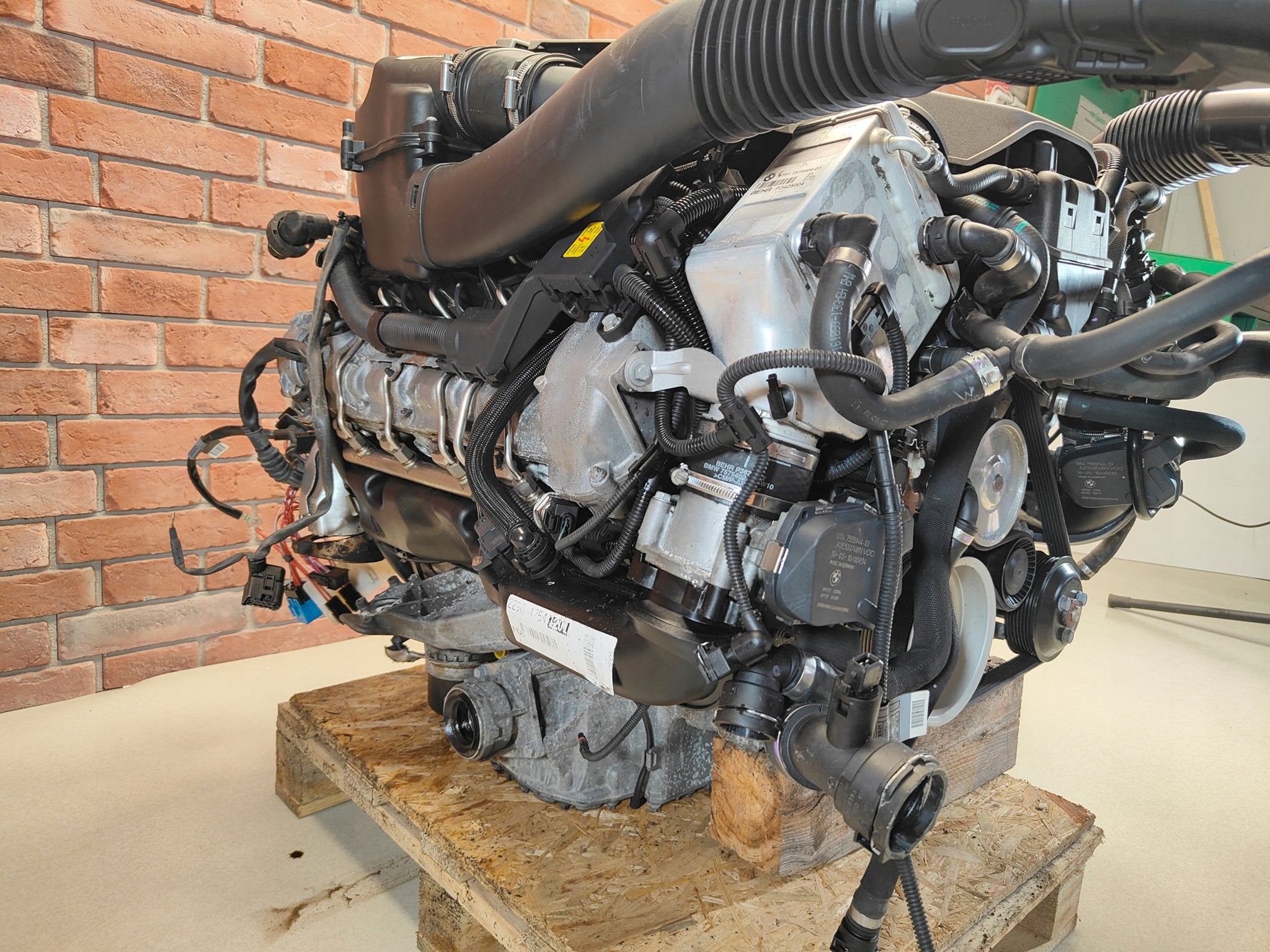Moteur N63B44A Complet BMW X5, Envoi, Utilisé, Skoda