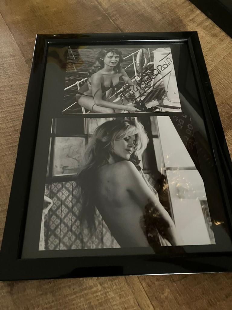 Brigitte Bardot handtekening, Verzamelen, Ophalen of Verzenden