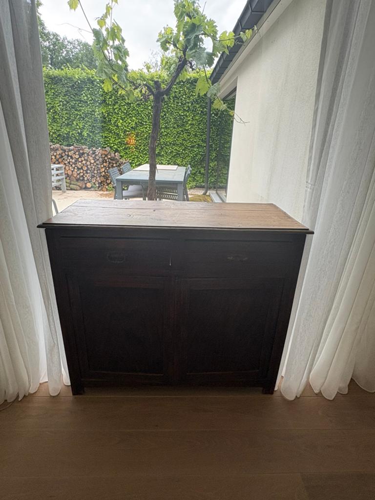 Vintage Houten Opbergkast, Ophalen