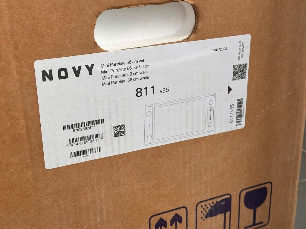 Novy dampkap 811 wit - NIEUW, Ophalen, Nieuw, Inbouw, Motor
