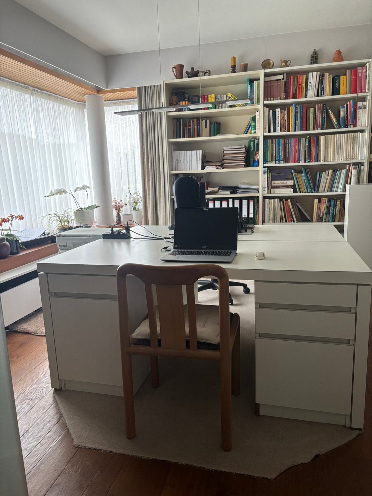 Twee bureaus, Ophalen, Zo goed als nieuw, Overige merken, Duo-bureau