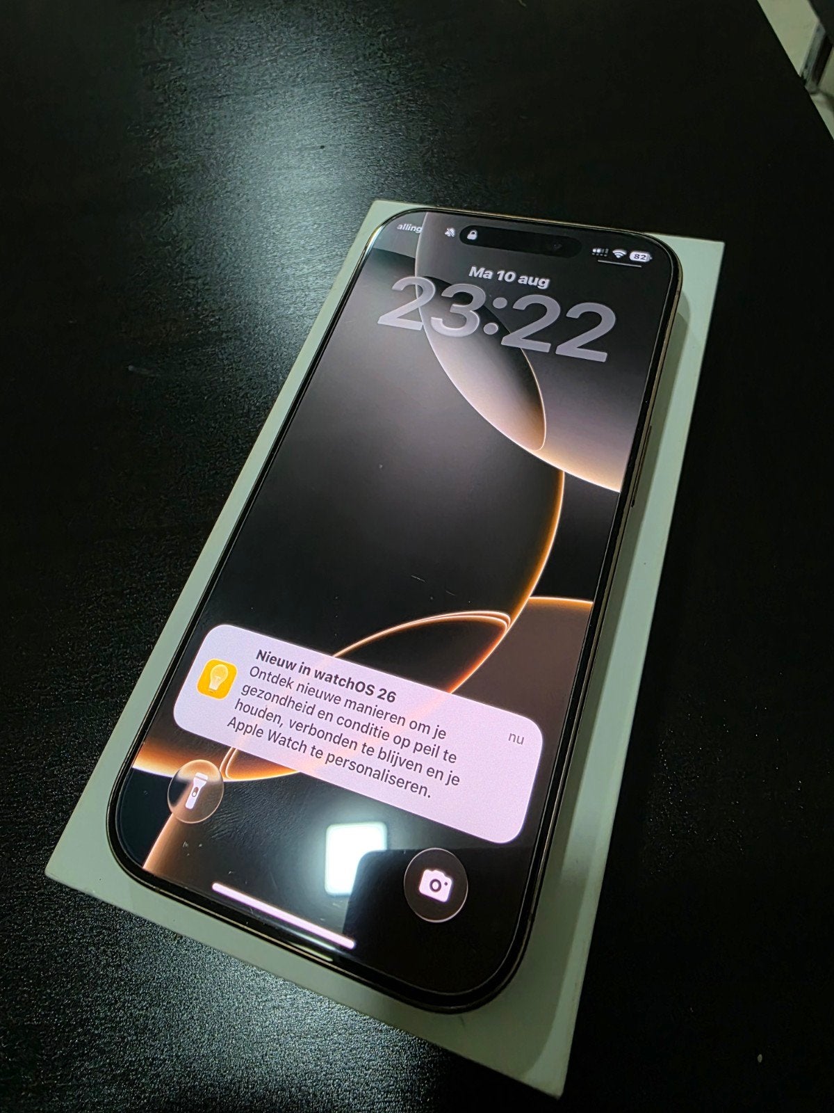 IPHONE 16 PRO 128 GB DESERT TITANIUM ZEER PROPER, Telecommunicatie, Mobiele telefoons | Apple iPhone, Ophalen, 128 GB, IPhone 16