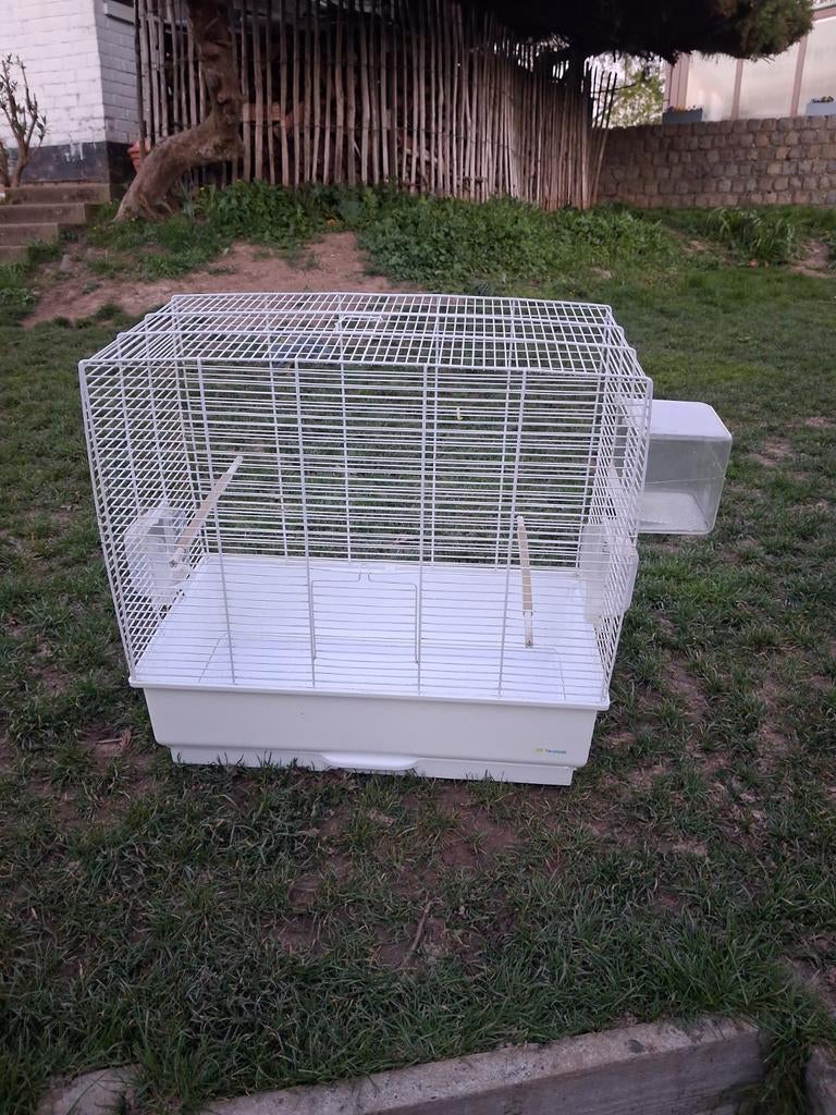 Witte vogelkooi ( in zeer goede staat ), Dieren en Toebehoren, Ophalen, Vogelkooi