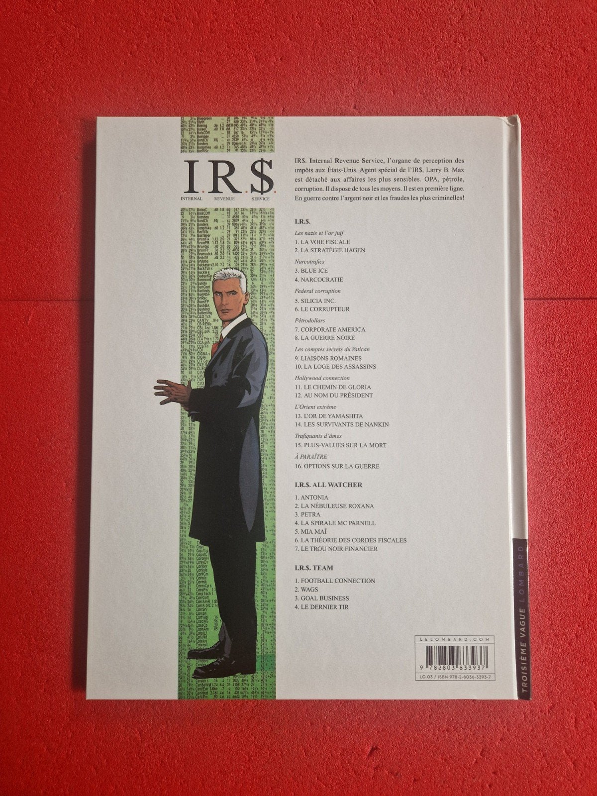 bd irs 15,EO, Livres, Enlèvement ou Envoi