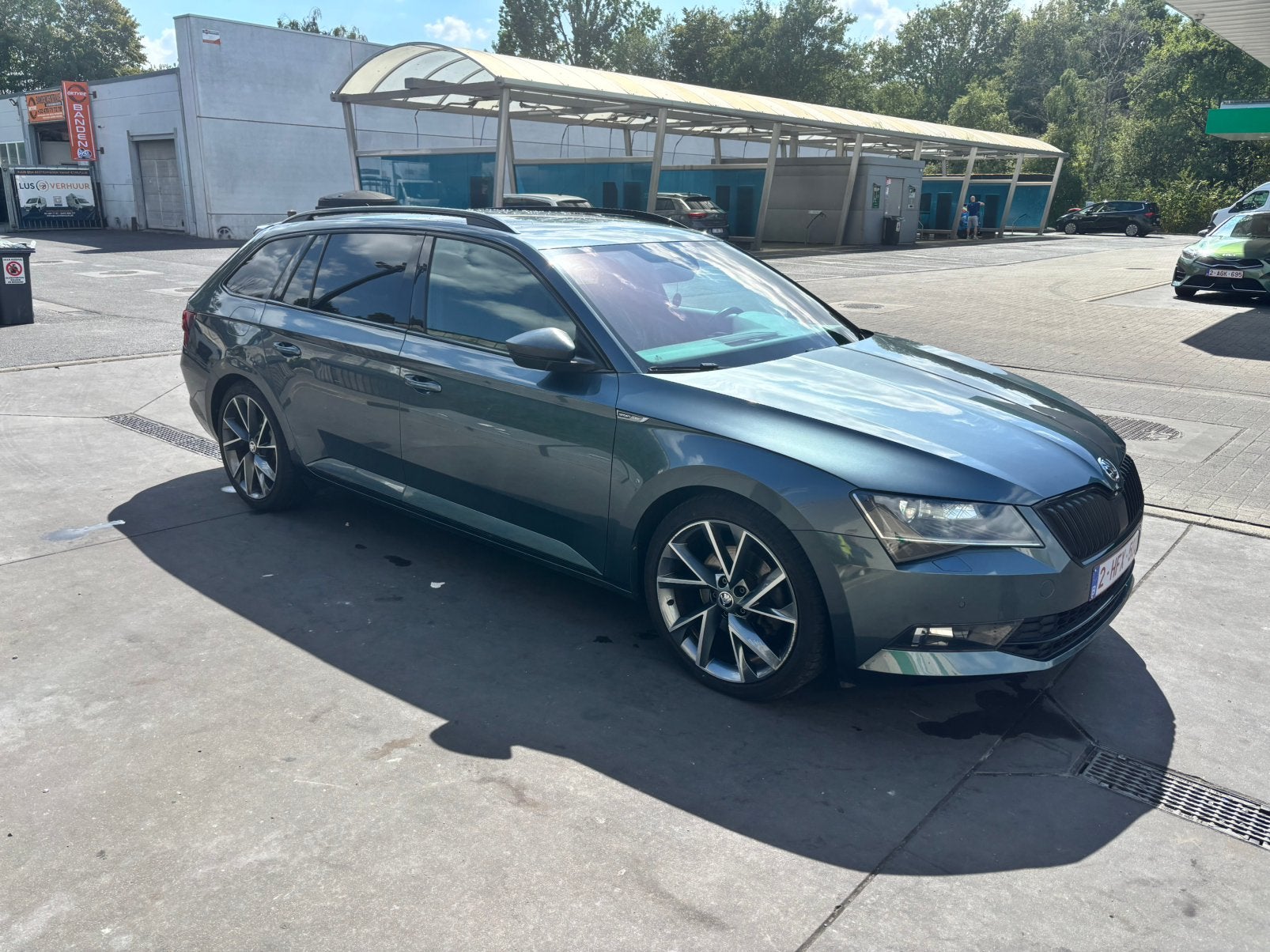 Skoda Superb, Auto's, Skoda, Automaat, Euro 6, Grijs, Particulier