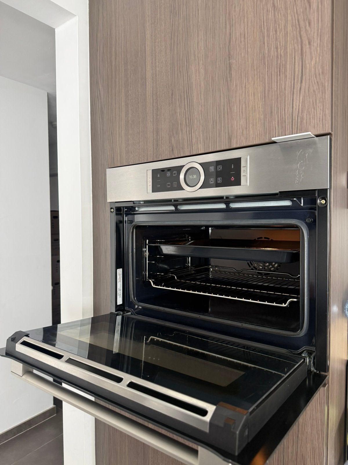 BOSCH inbouw oven, Ophalen, 45 tot 50 cm, Gebruikt, Oven