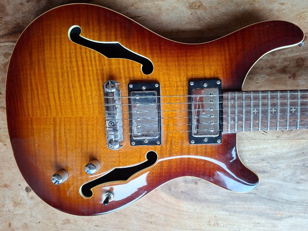 Electrische gitaar, Muziek en Instrumenten, Ophalen, Zo goed als nieuw, Hollow body, Overige merken