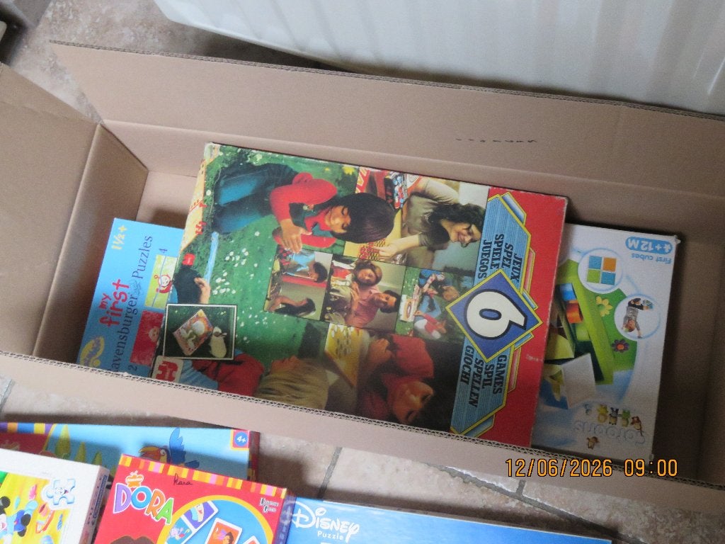 Gratis puzzel enz., Ophalen, Gebruikt, Legpuzzel