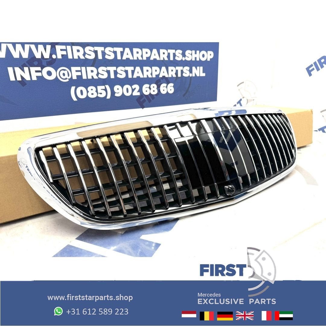 W213 maybach look GRIL VOORBUMPER GRILLE Mercedes E KLASSE 2, Auto-onderdelen, Gebruikt, -, Ophalen of Verzenden, -