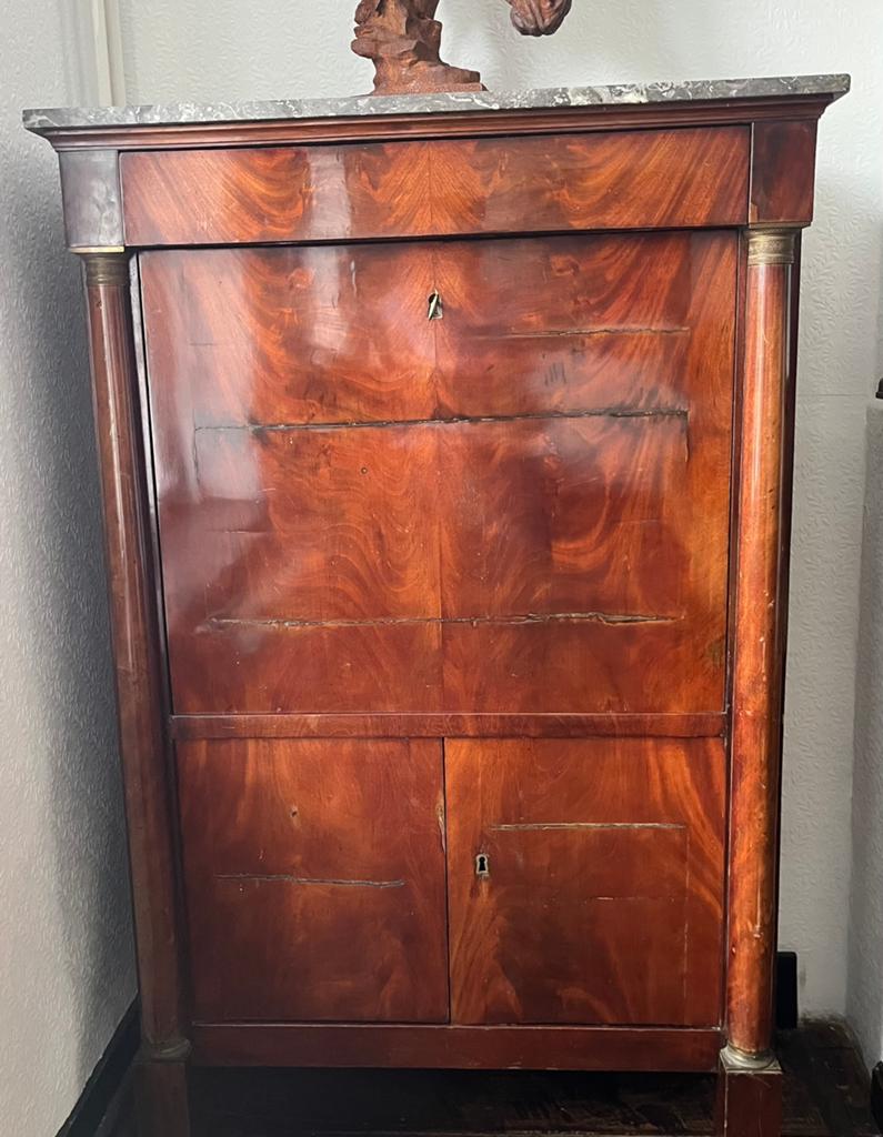 Secretaire époque empirique, Antiquités & Art, Enlèvement