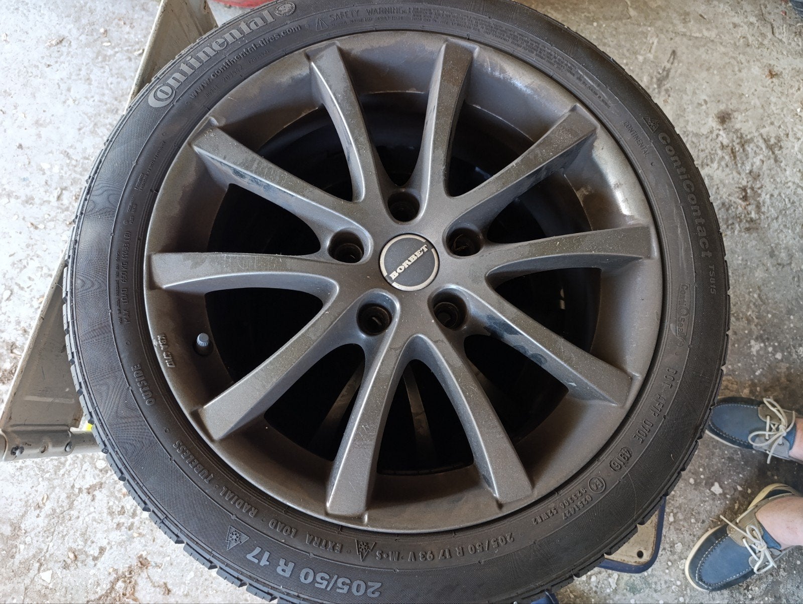 Jantes Borbet | BMW Série 3, pneus d'hiver neufs, Enlèvement, Pneus hiver, Jante(s)