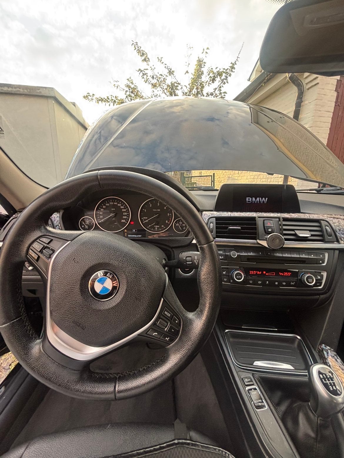 Bmw 318D luxury 2013, Auto's, 4 deurs, Zwart, Leder, Particulier