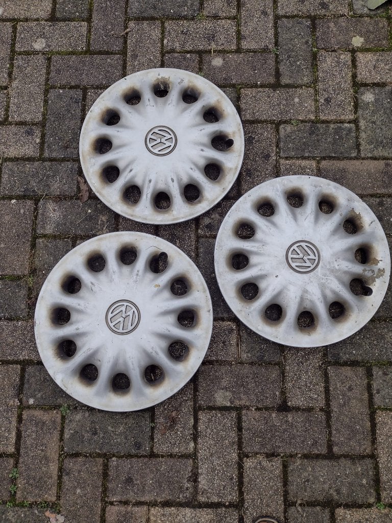 3 wieldoppen VW volkswagen, Enlèvement, Utilisé