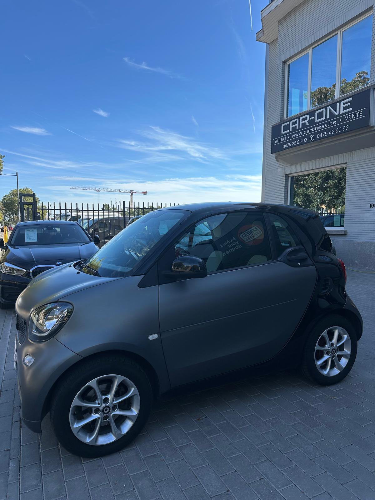 SMART FORTWO 90CV 66.892 KM   7000€ + 21% TVA, Autos, Argent ou Gris, Achat, 898 cm³, Euro 6