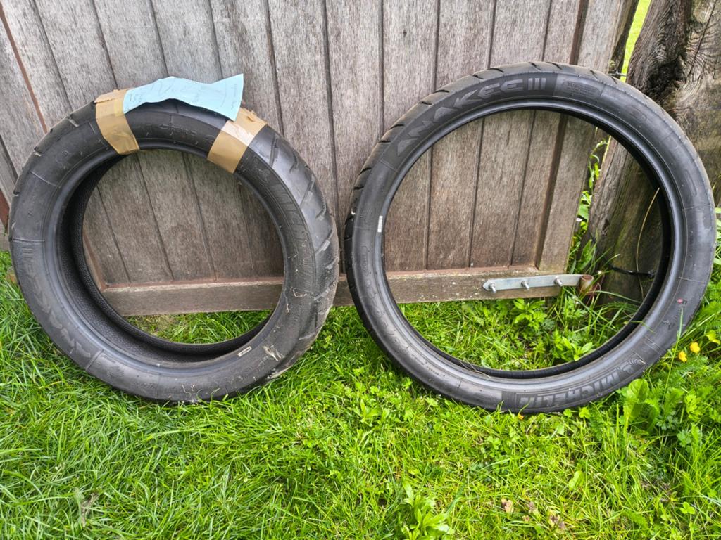 Banden Michelin Anakee 3, Motoren, Ophalen