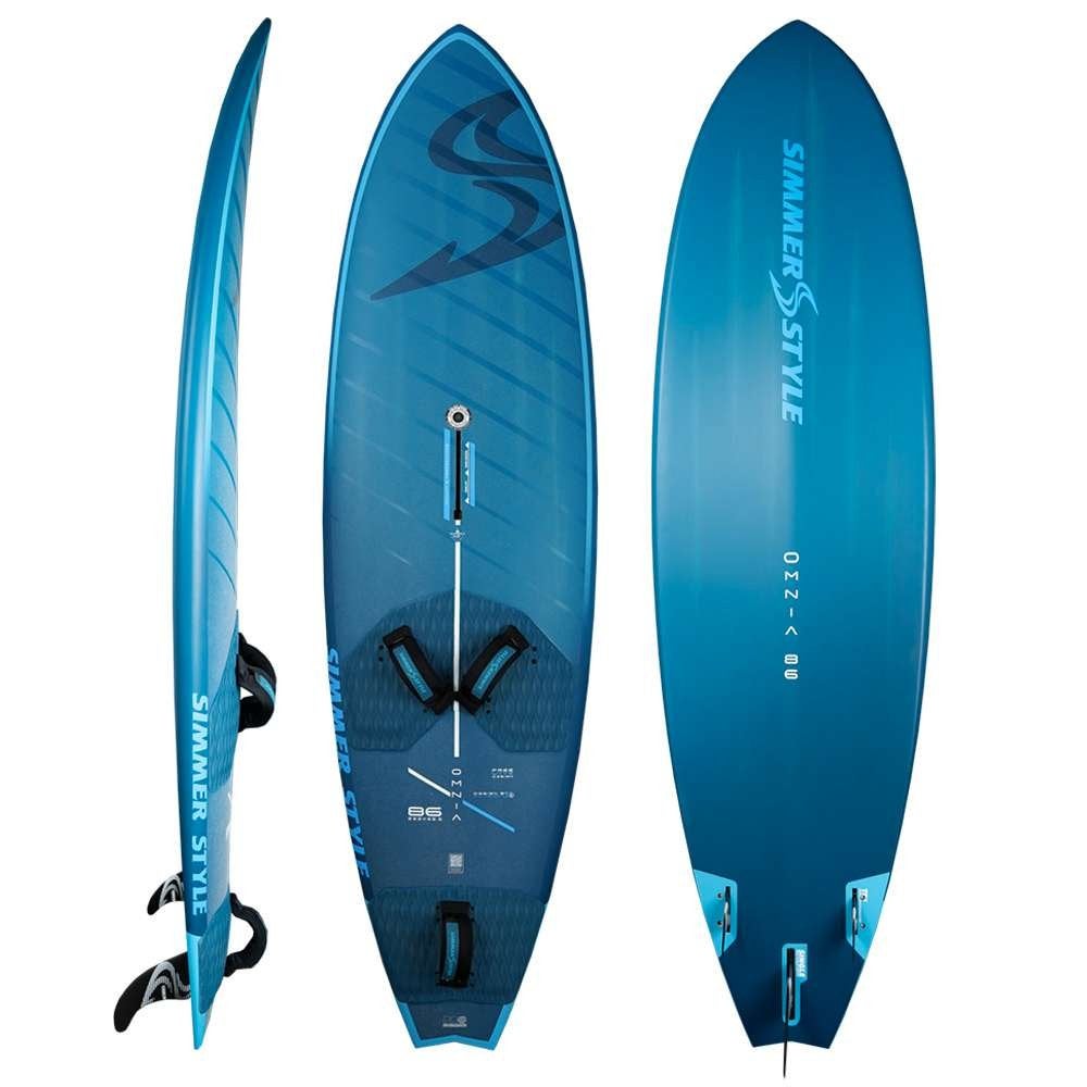 Simmer Style Omnia Freewave 116 gebruikt, Watersport en Boten, Niet ingevuld, Ophalen of Verzenden, Zo goed als nieuw, Met vin(nen)
