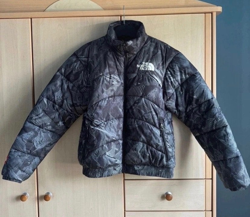 Jas The North Face maat S, Ophalen of Verzenden, Zo goed als nieuw, Grijs, The north face