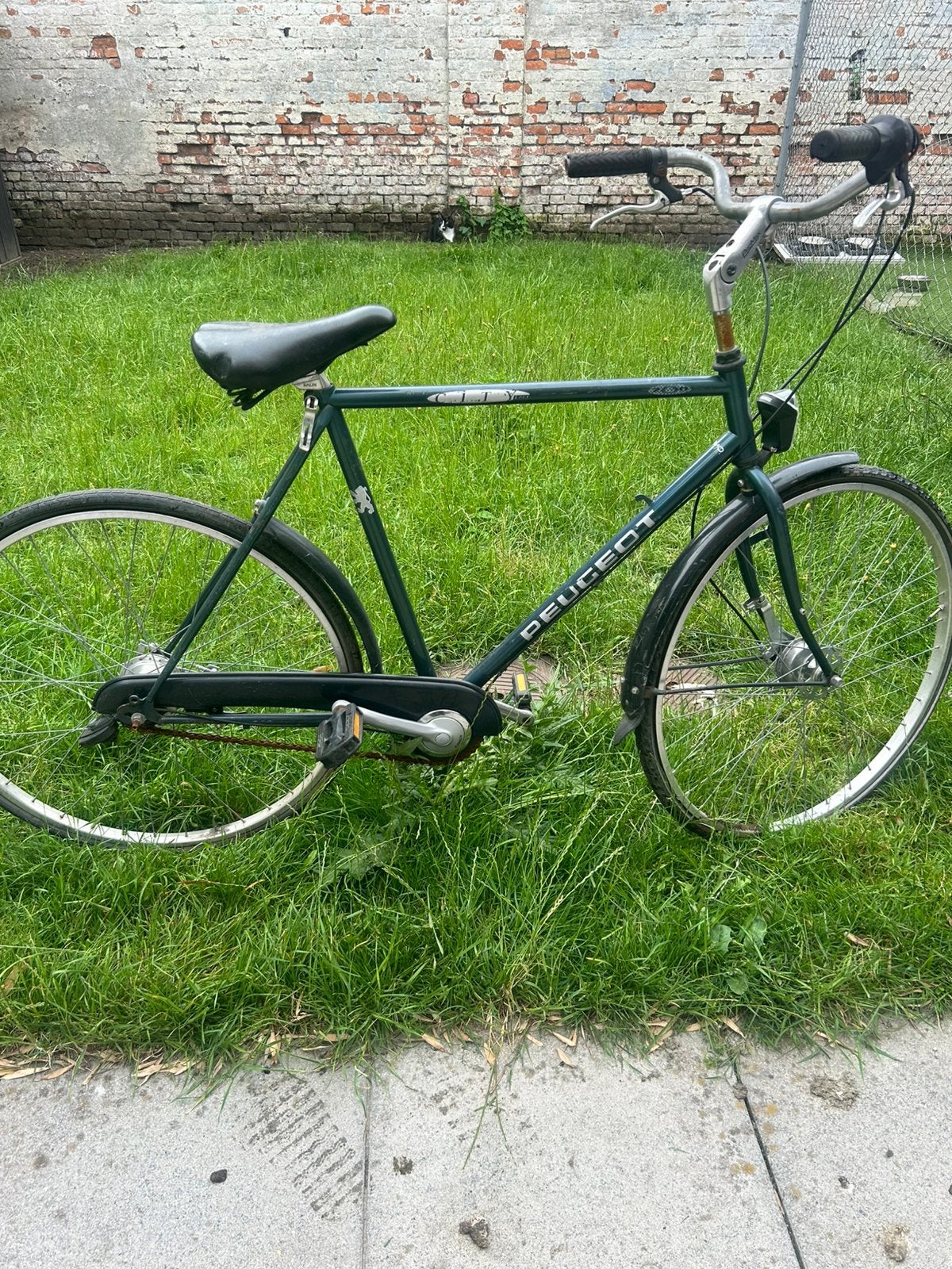 Peugeot fiets donkerblauw – moet snel weg!, Enlèvement, Comme neuf