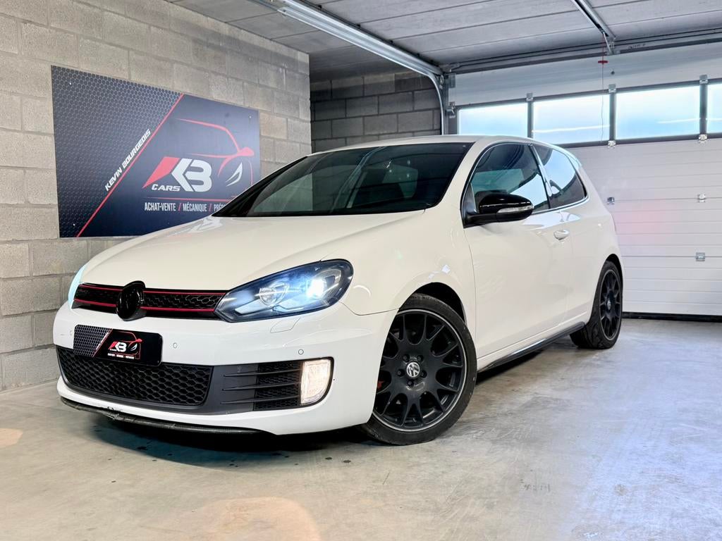 VW Golf VI GTI • DSG • 2L TSI 211PK • 183.000 Kms, Auto's, Stof, 4 cilinders, Wit, Bedrijf