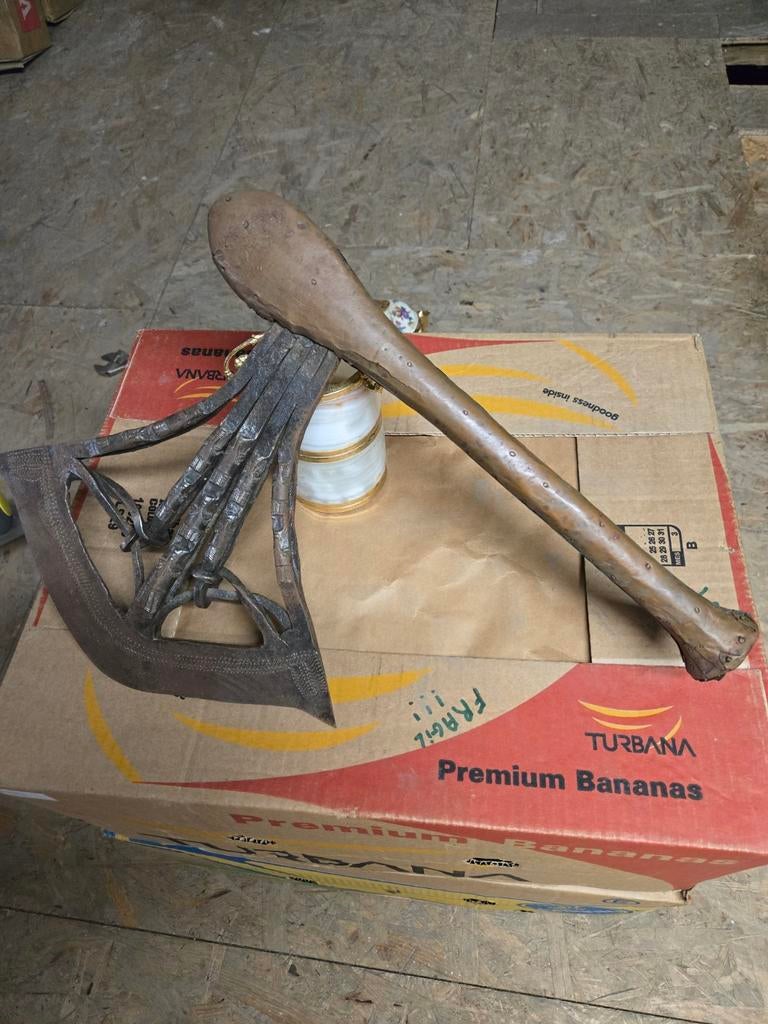 Songuye axe uit Congo, Ophalen of Verzenden