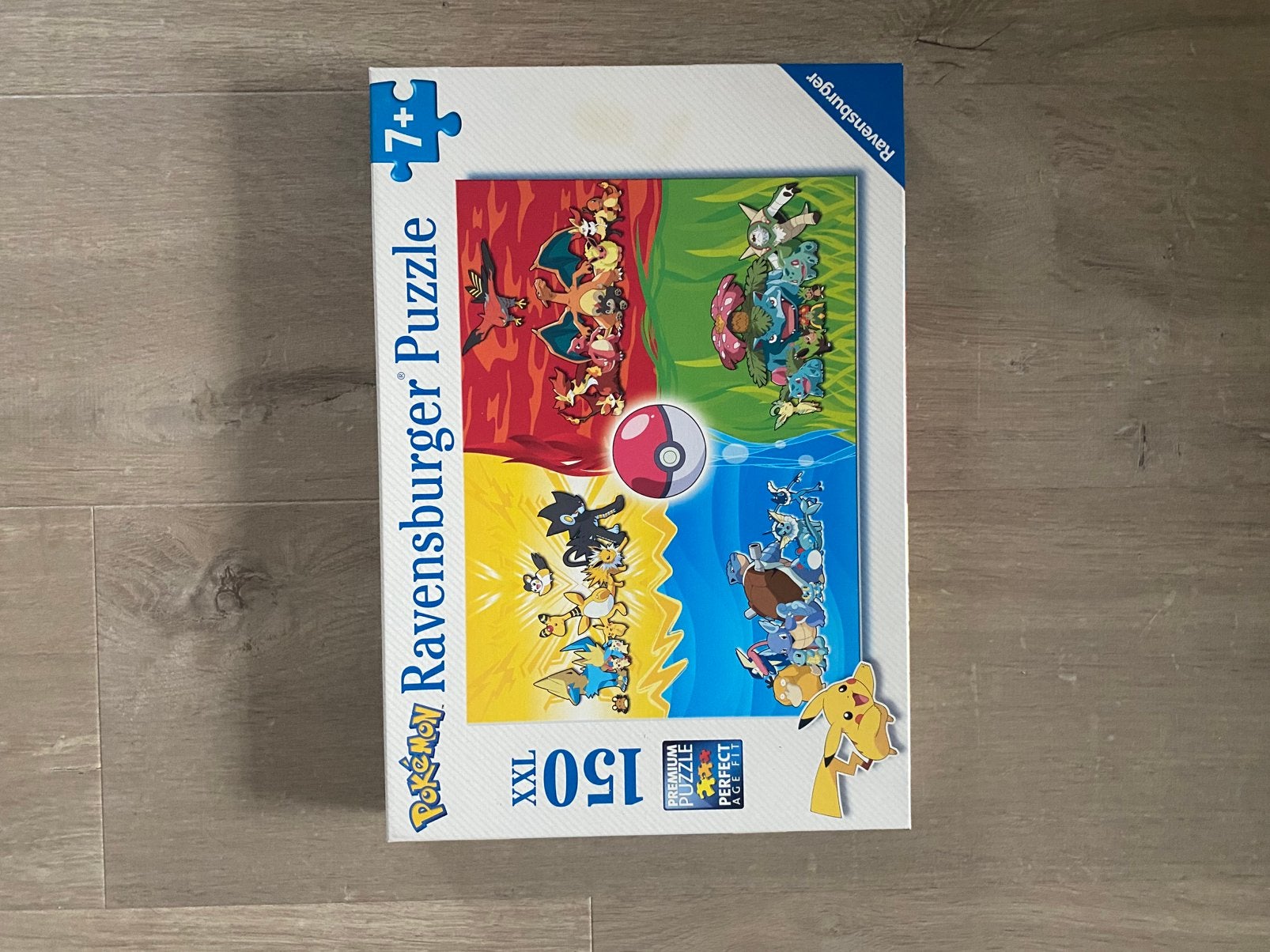 3 puzzels van pokemon, ravensburg, rox, 1 ou 2 joueurs, Enlèvement, Comme neuf