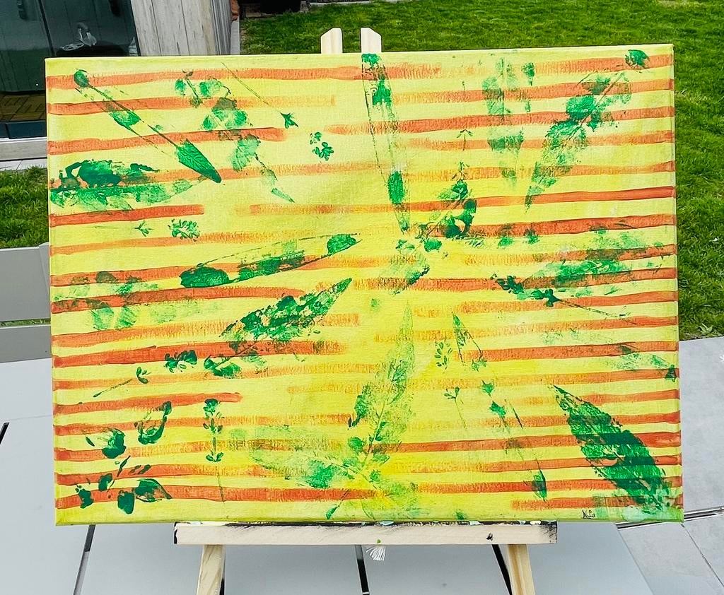 Abstract schilderij, Ophalen of Verzenden