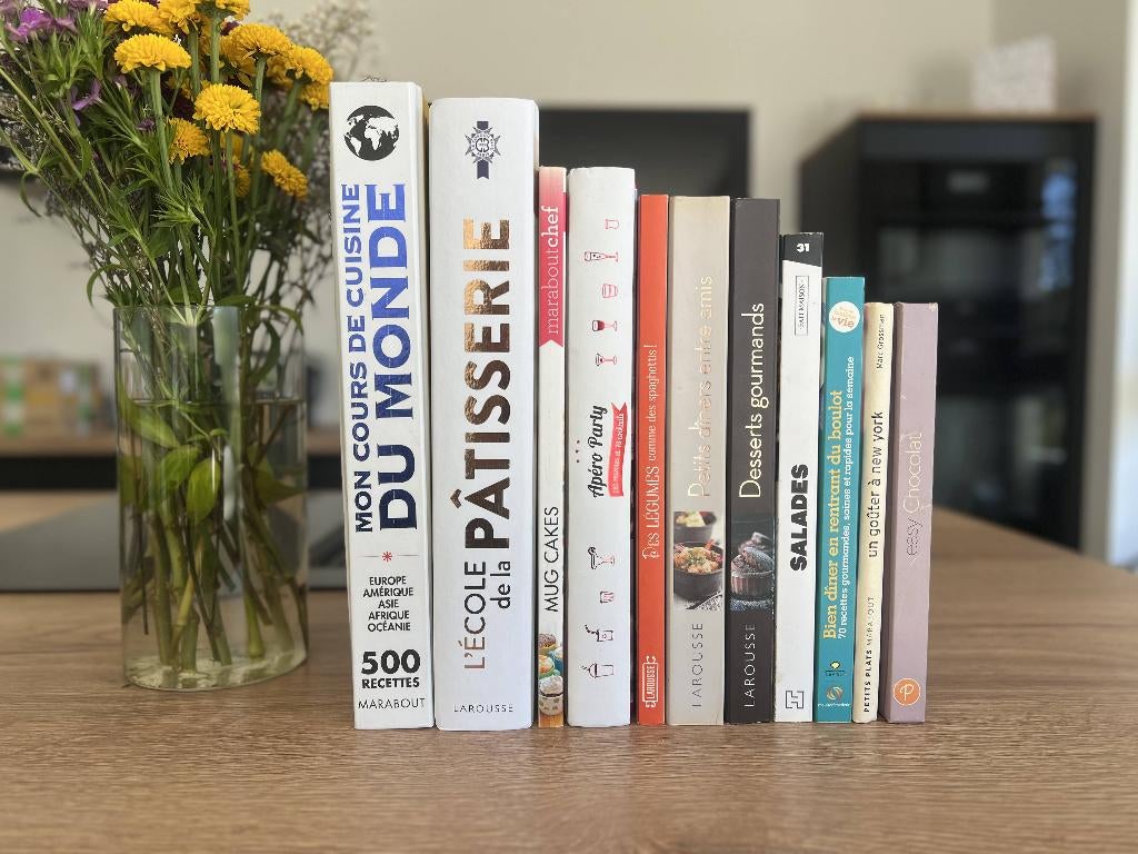 Collection de livres de cuisine – excellent état, Enlèvement ou Envoi, Autres types, Cuisine saine, Comme neuf