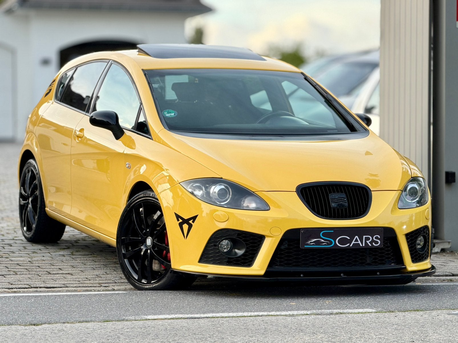 Seat leon Cupra 2.0i ** 240 pk ** 160.000 km +Full Historiek, Autos, Seat, Achat, Alarme, Entreprise, Jaune