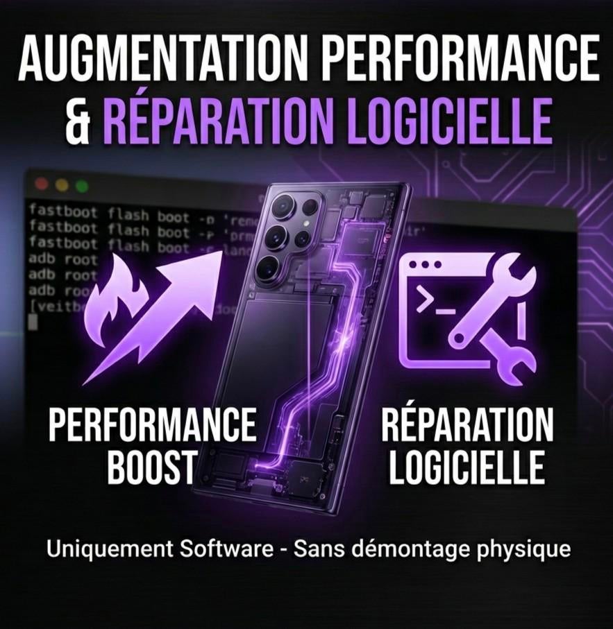 [ OPTIMISATION & RÉPARATION LOGICIEL : SMARTPHONE ], Télécoms, Enlèvement