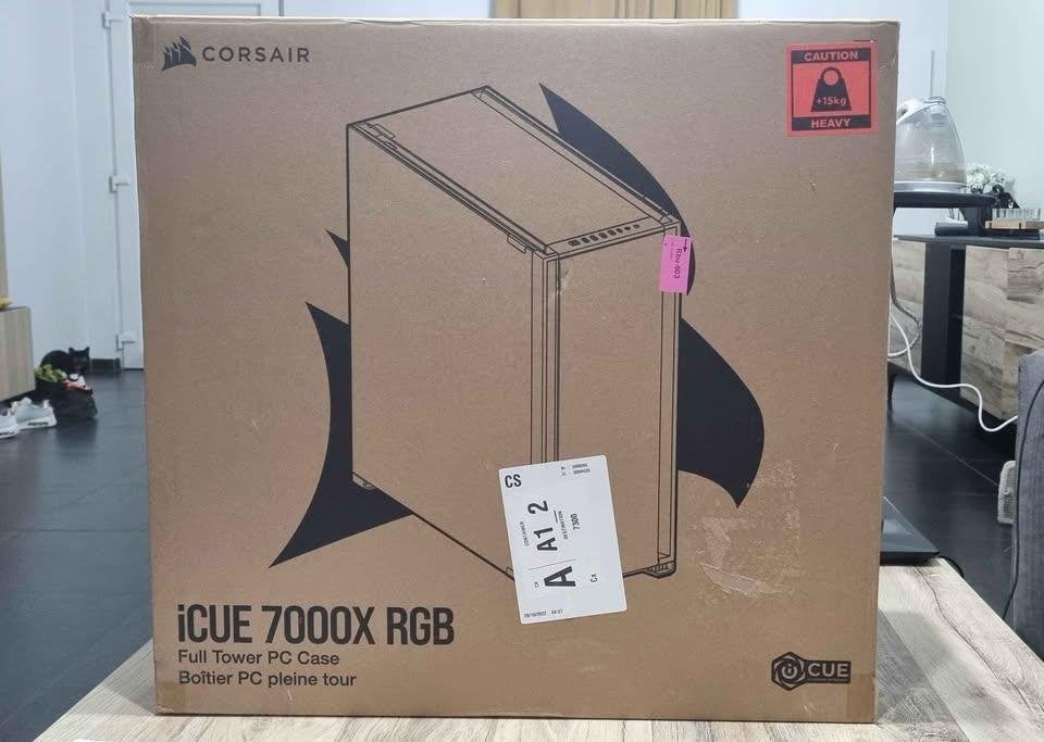 Boitier tour PC iCue 7000x RGB, Informatique & Logiciels, Enlèvement, Utilisé
