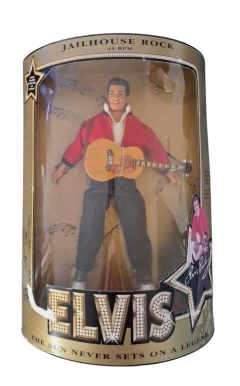 Elvis Presley Jailhouse Rock vintage pop in originele doos, Verzamelen, Ophalen of Verzenden, Nieuw, Pop