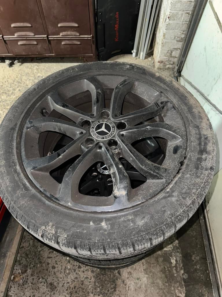Jantes mercedes 17", Enlèvement, Pneu(s)