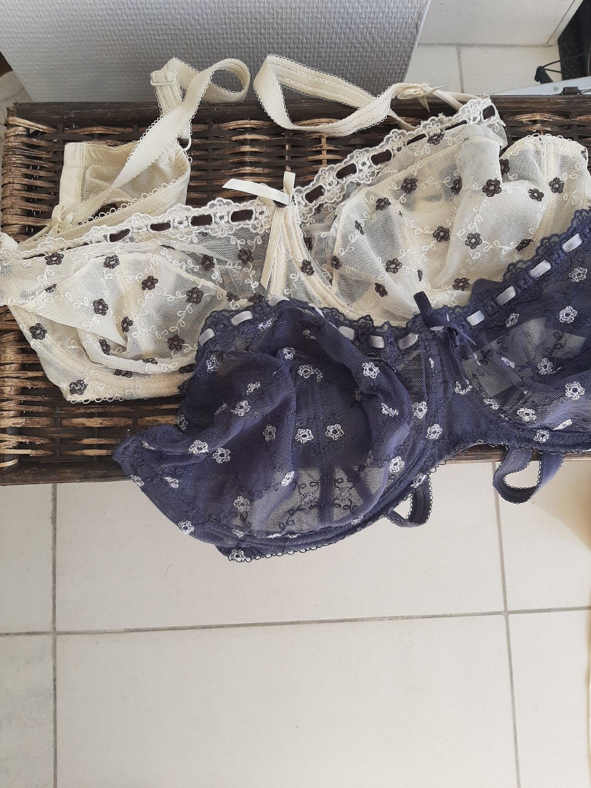 2 Beugel BH, Ophalen of Verzenden, Blauw, BH