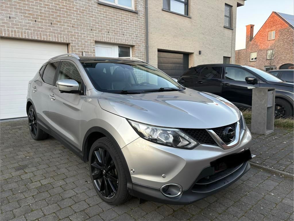 Nissan qashqai 1.6 dci tekna, Auto's, Euro 5, Zwart, Diesel, Particulier