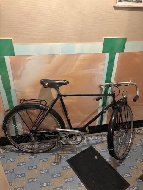 Vintage Nord et Loire herenfiets, Fietsen en Brommers, Gebruikt, Velgrem, Versnellingen, 53 tot 57 cm