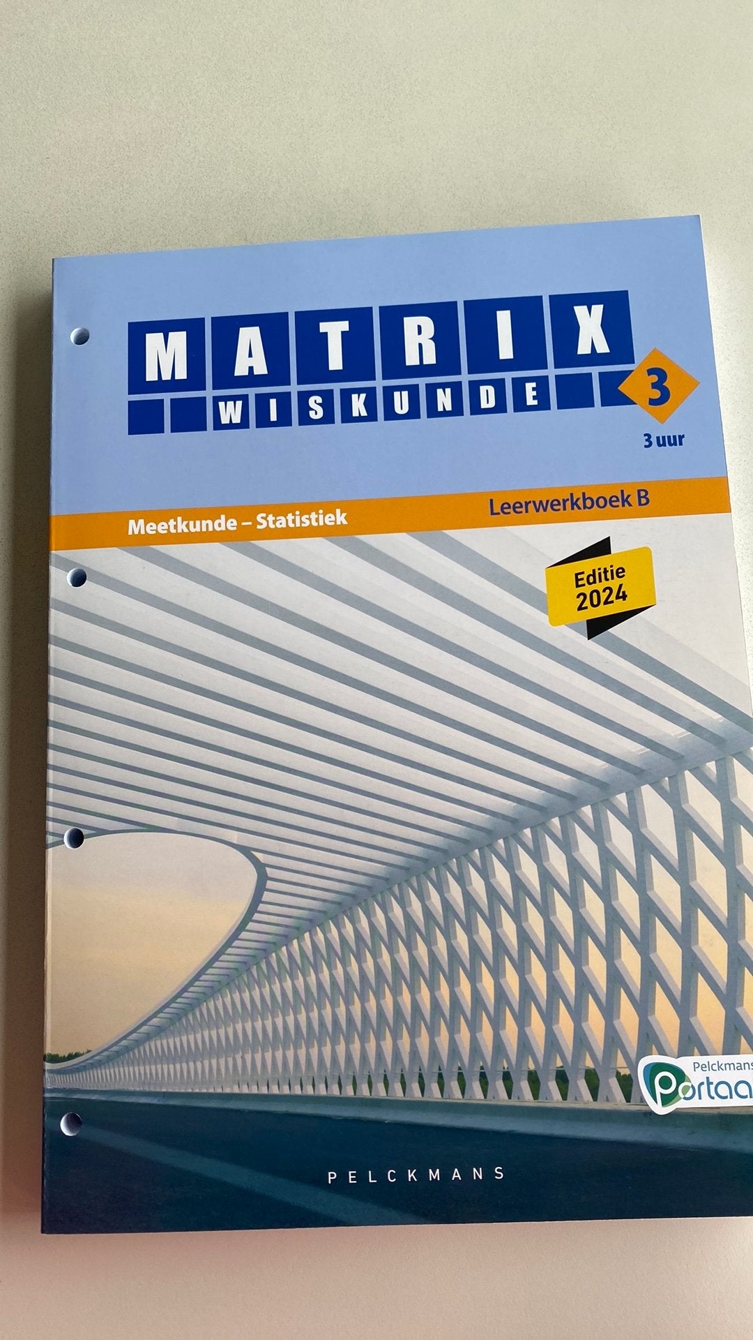 Matrix Wiskunde 3.3 Leerwerkboek B Meetkunde – Statistiek (e, Livres, Enlèvement ou Envoi, Neuf, Autres niveaux, Mathématiques A