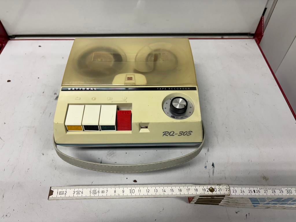 Magnétophone à bandes Vintage National RQ-303 - Années 60, TV, Hi-fi & Vidéo, Enregistreurs audio, Magnétophone, Enlèvement ou Envoi