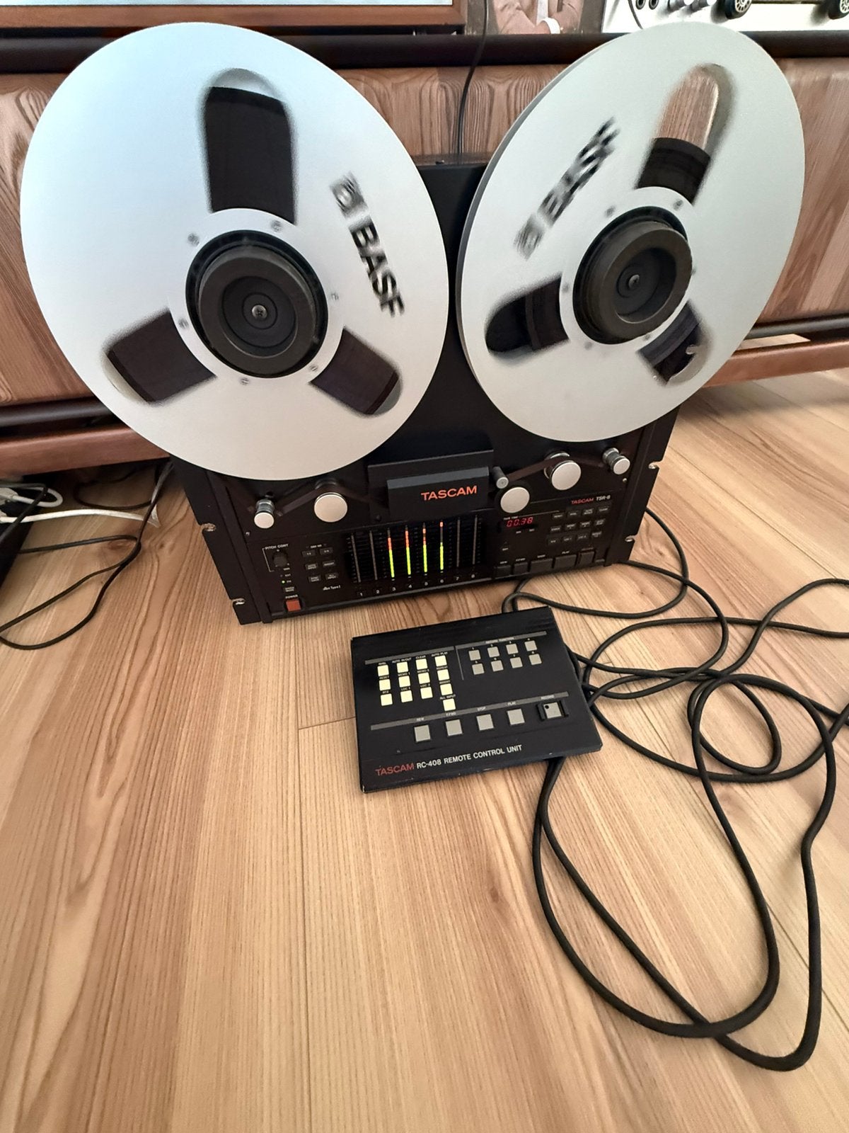 Tascam tsr 8 + tascam RC-408 Remote, TV, Hi-fi & Vidéo, Enregistreurs audio, Enlèvement ou Envoi