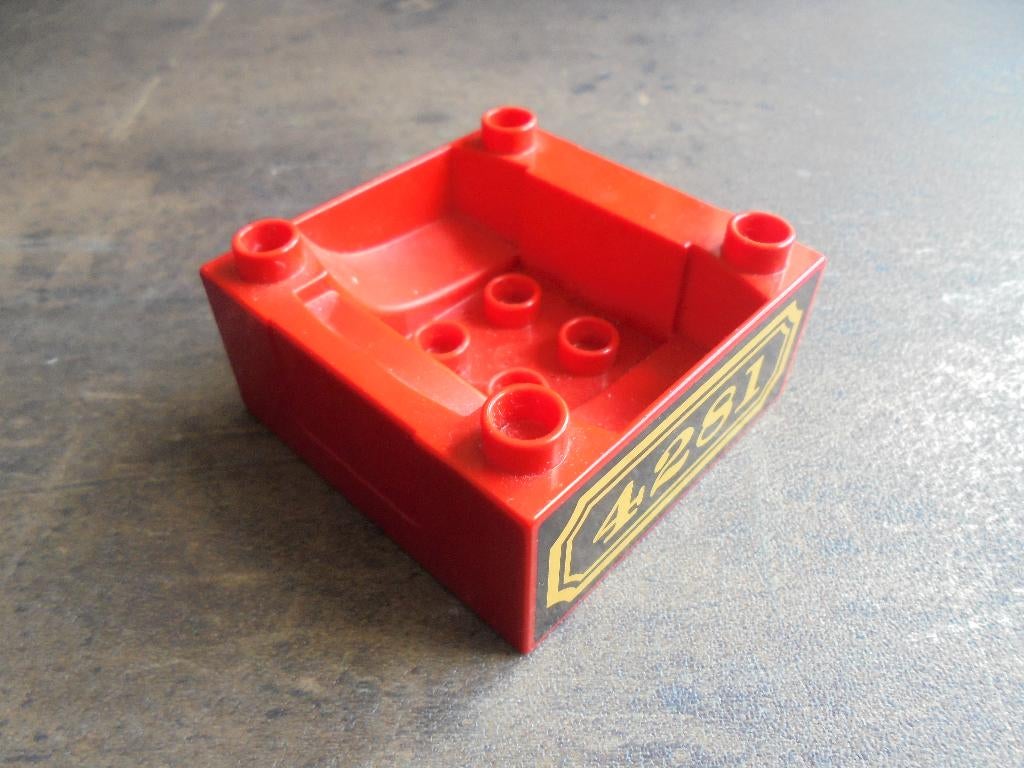 Lego Duplo Train Cab or Tender Base (zie foto's), Enlèvement ou Envoi, Utilisé, Briques en vrac, Duplo