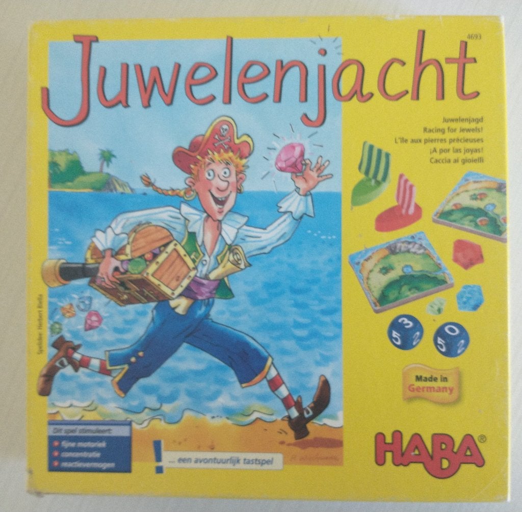 L'île aux pierres précieuses - Haba, Hobby & Loisirs créatifs, Jeux de société | Jeux de plateau, Trois ou quatre joueurs, Enlèvement ou Envoi