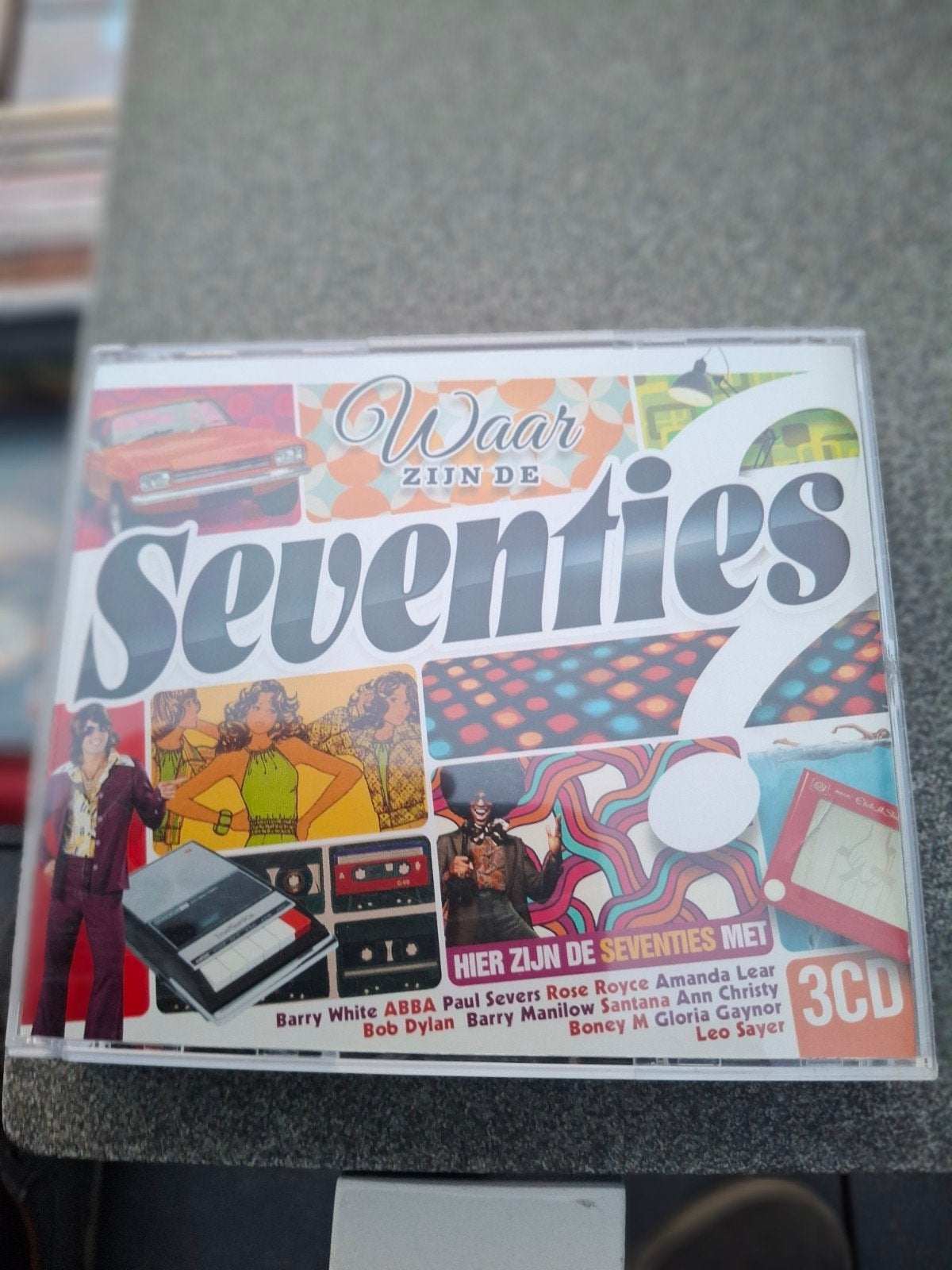 3 cd box waar zijn de seventies, Ophalen of Verzenden