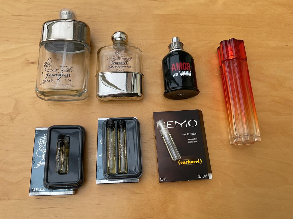 CACHAREL, Collections, Parfums, Utilisé, Plein, Enlèvement
