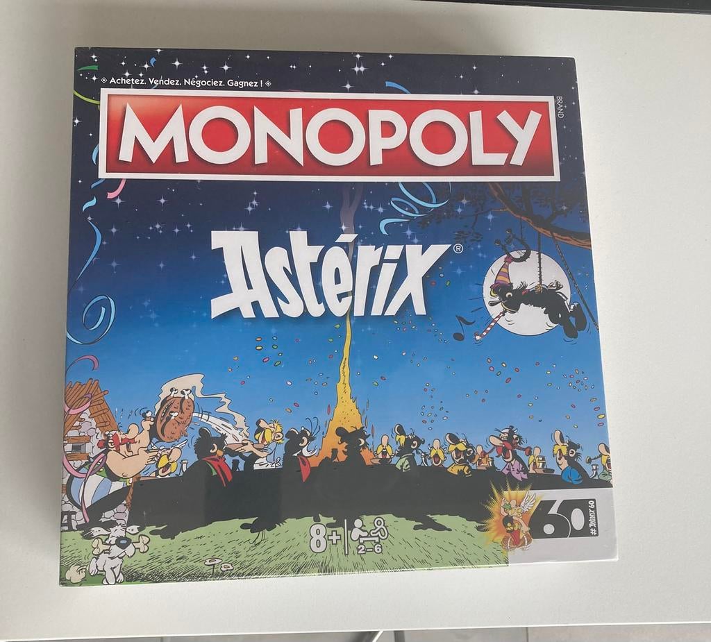 Astérix Monopoly game nieuw, nog steeds verpakt, Drie of vier spelers, Ophalen of Verzenden, Nieuw